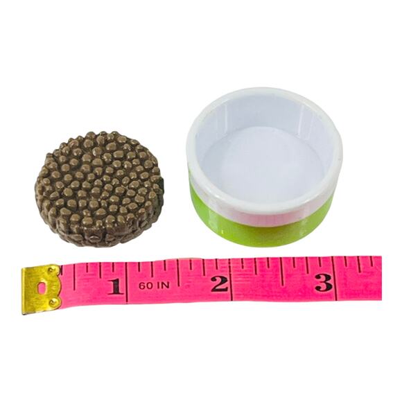 American Girl DOG BOWL & FOOD Pet Spa Daycare Water Dish + Treat Accessories 2pc - Picture 4 of 5